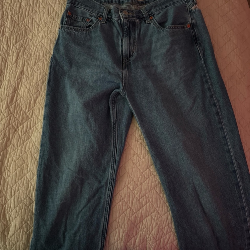 Levi's Blue Straight Leg Women's Jeans